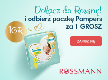 rossmann pieluchy pampers za darmo