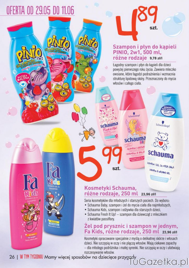 szampon dla dzieci biedronk