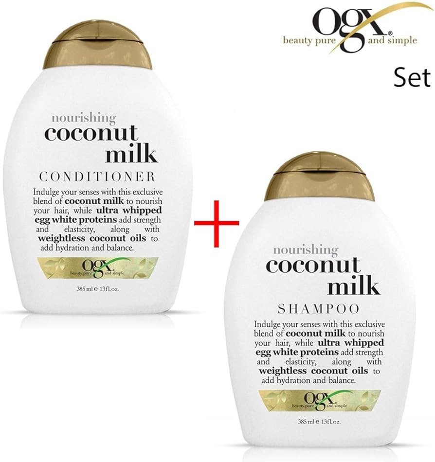 organix coconut milk odżywka do włosów mleczko kokosowe