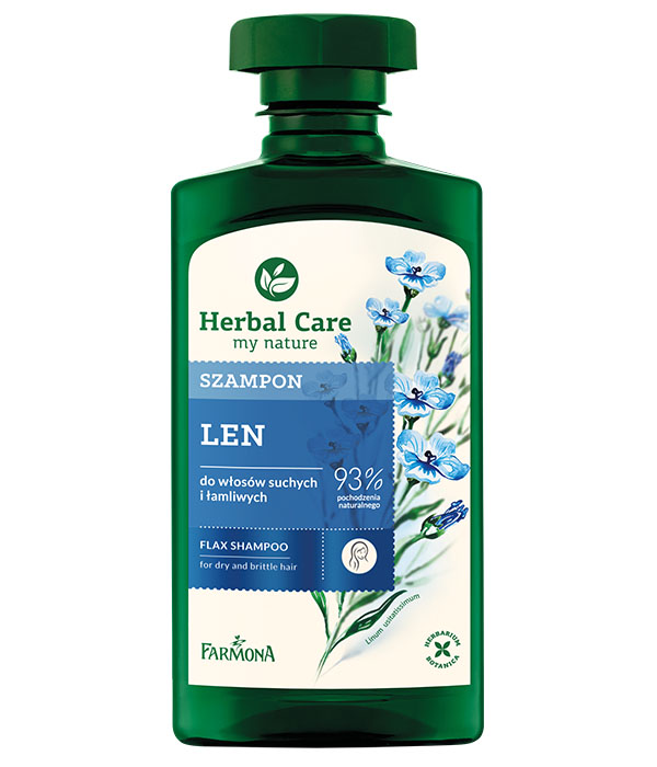 herbal care szampon lniany
