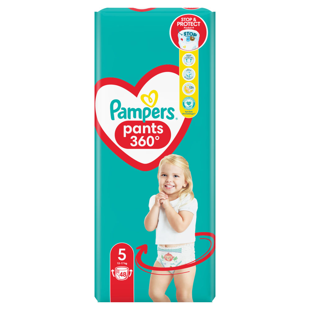 pampers pants tasma z przodu