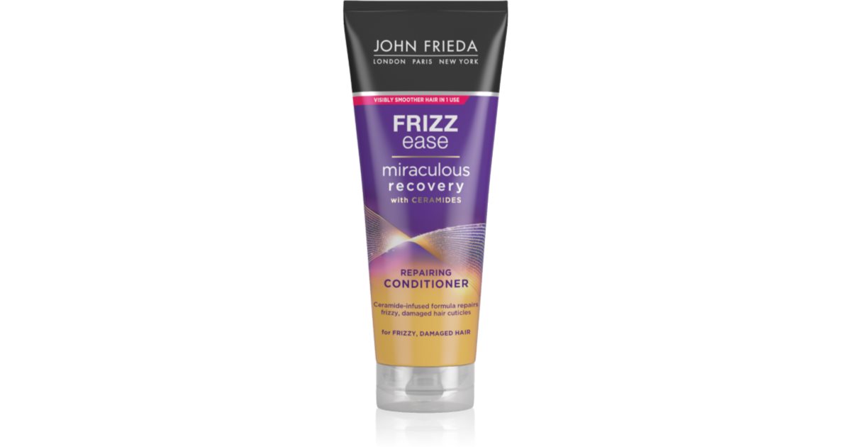 odżywka john frieda frizz ease do włosów zniszczonych fioltowy