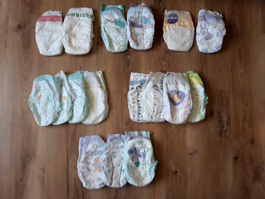 porównanie pieluch pampers