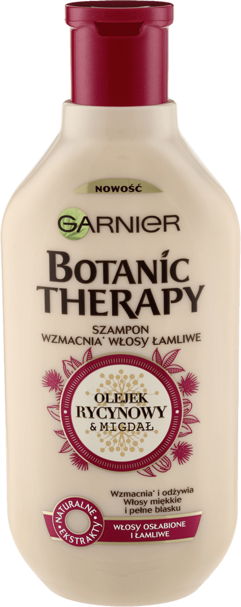 szampon garnier botanic therapy z olejkiem rycynoym