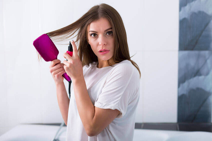suchy szampon wpływ na włosy
