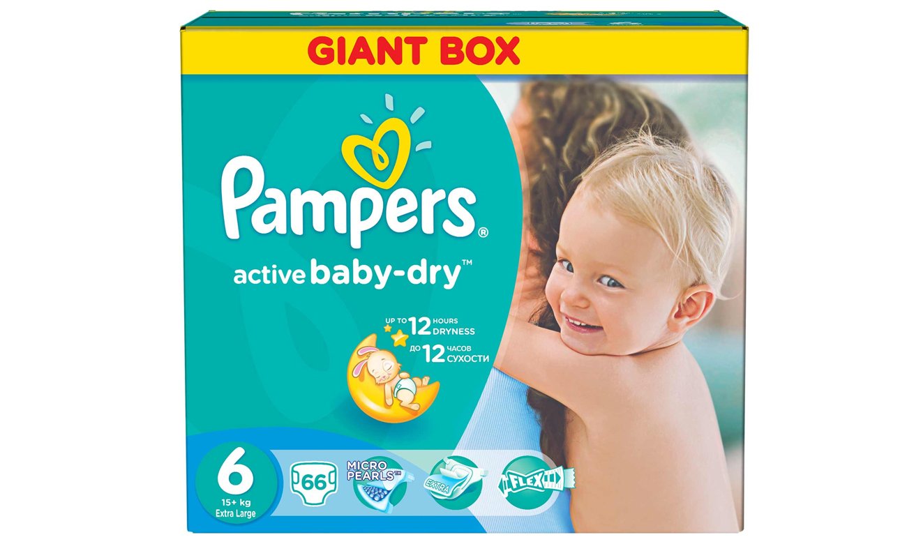 pampers baby dry 6+ extra large sklep