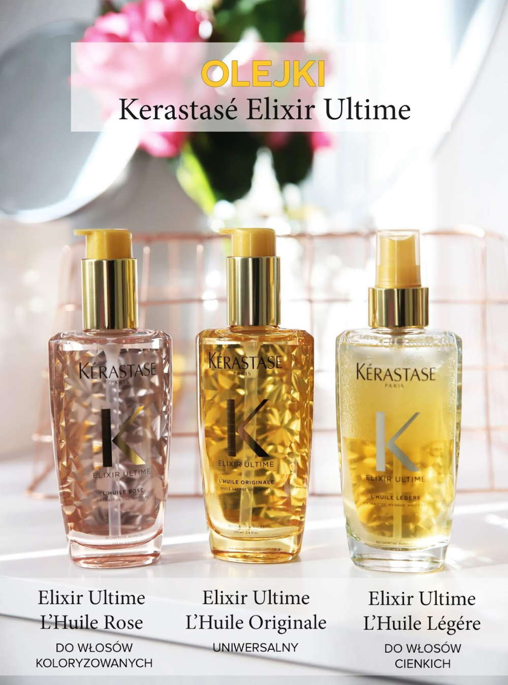 kérastase elixir ultime olejek do włosów cienkich 100 ml