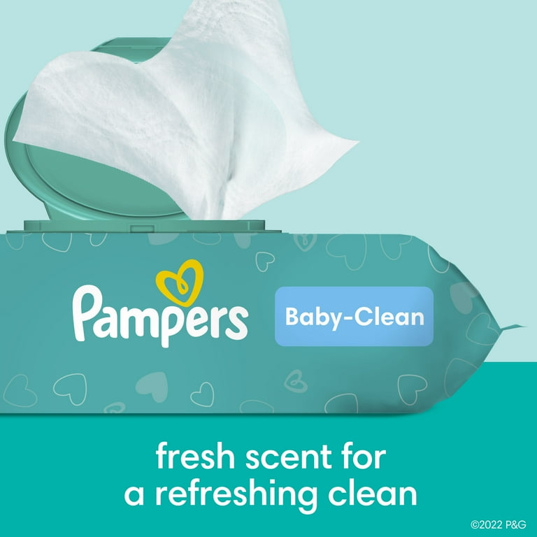 pampers fesh clean 6cio pak