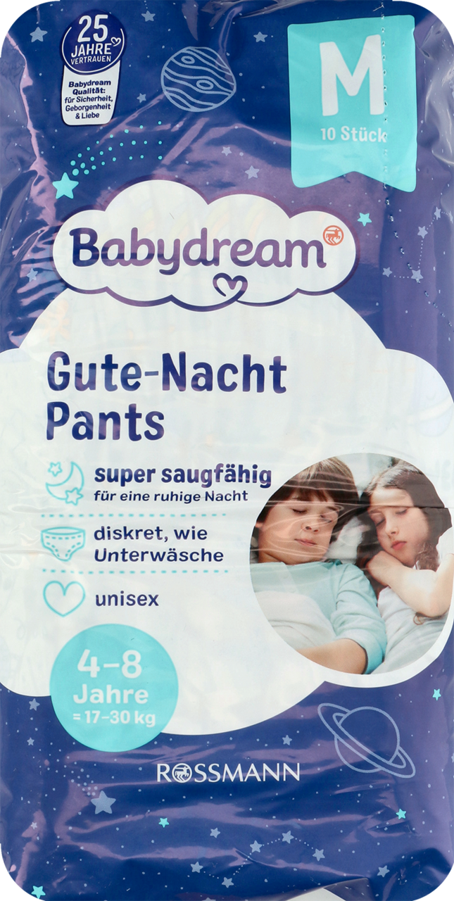 rossmann babydream pieluchomajtki 6 cm