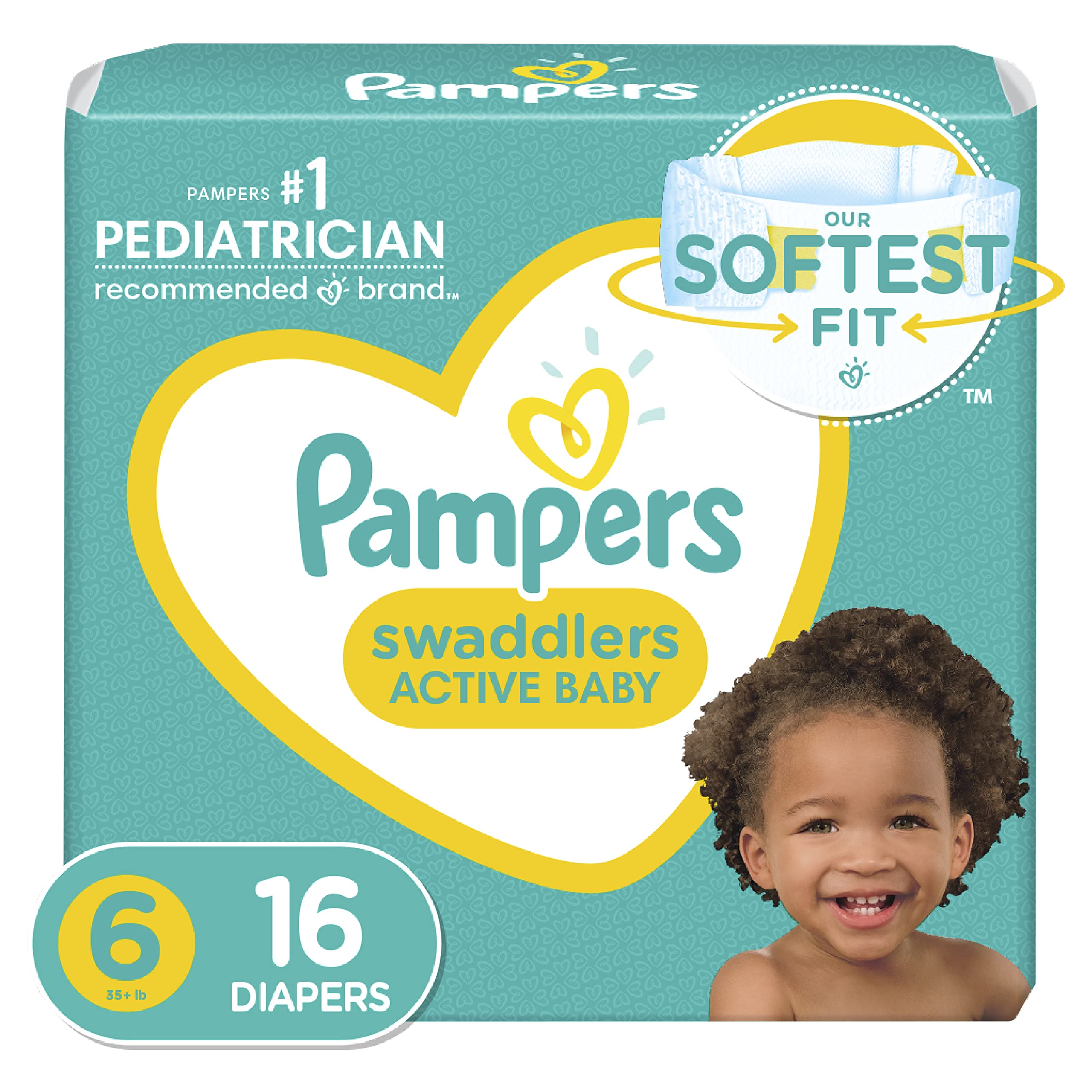 jumbo pack pampers size 6