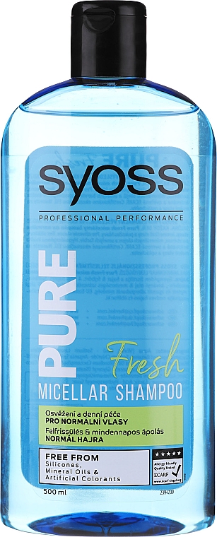 syoss szampon pure