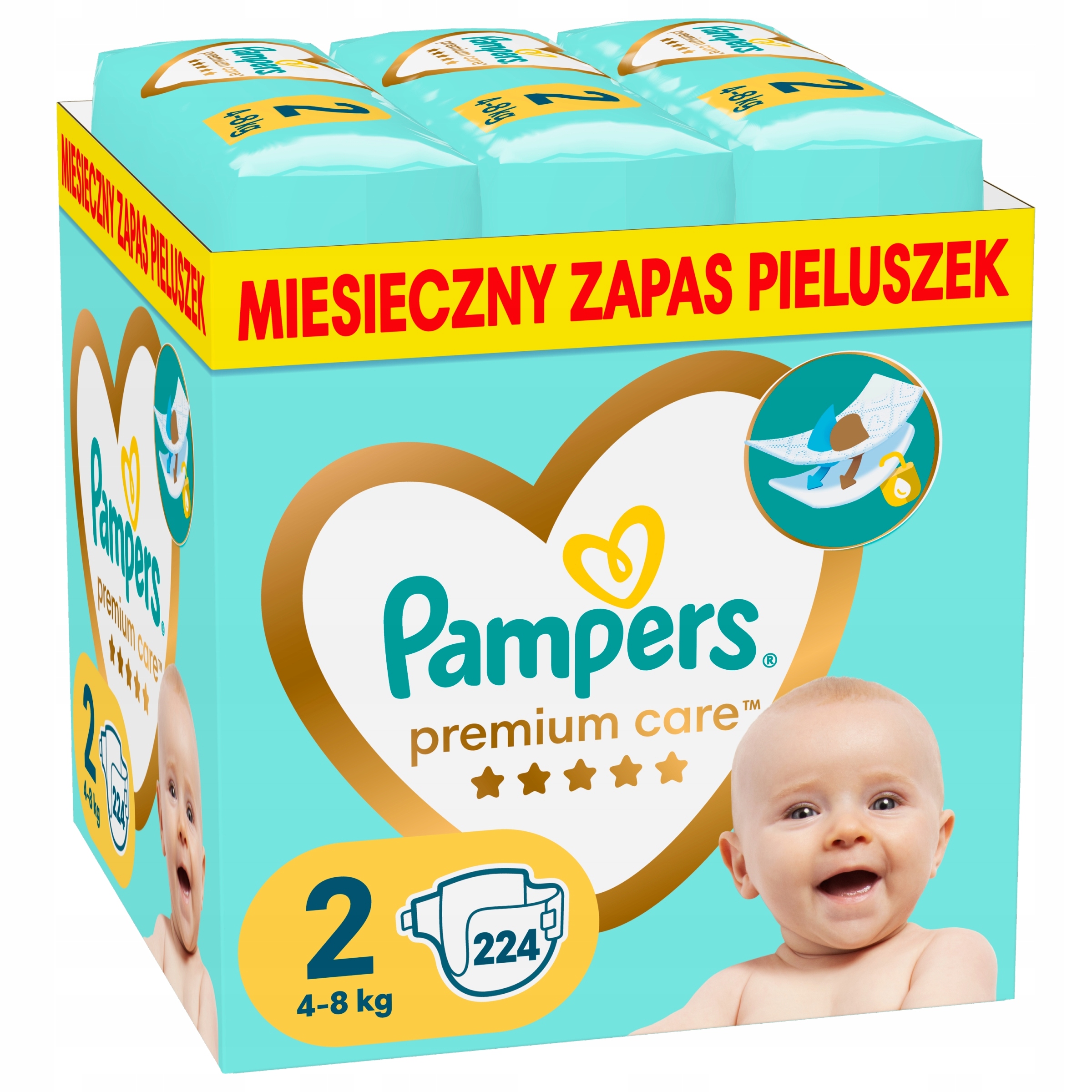 pampers premium care pieluchy 2 mini