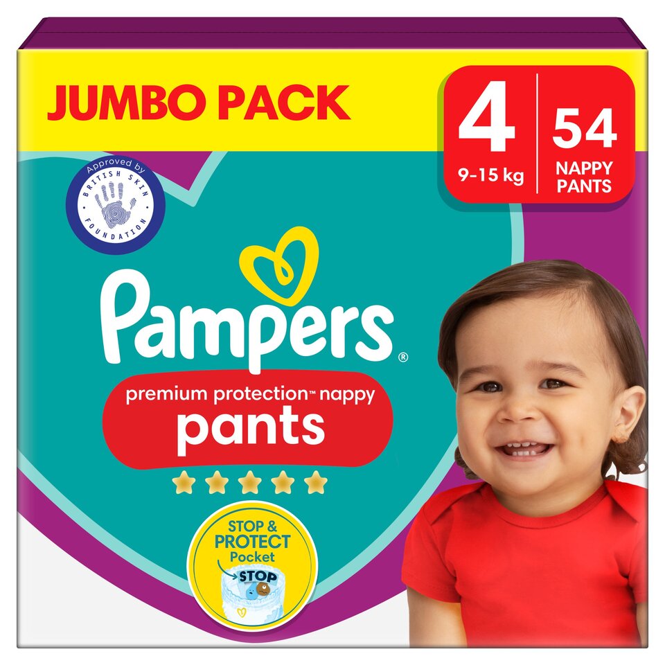 tesco pieluchy pampers 4