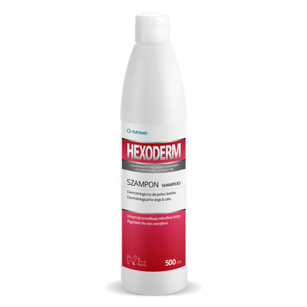 hexoderm szampon z olejkiem kokosowym