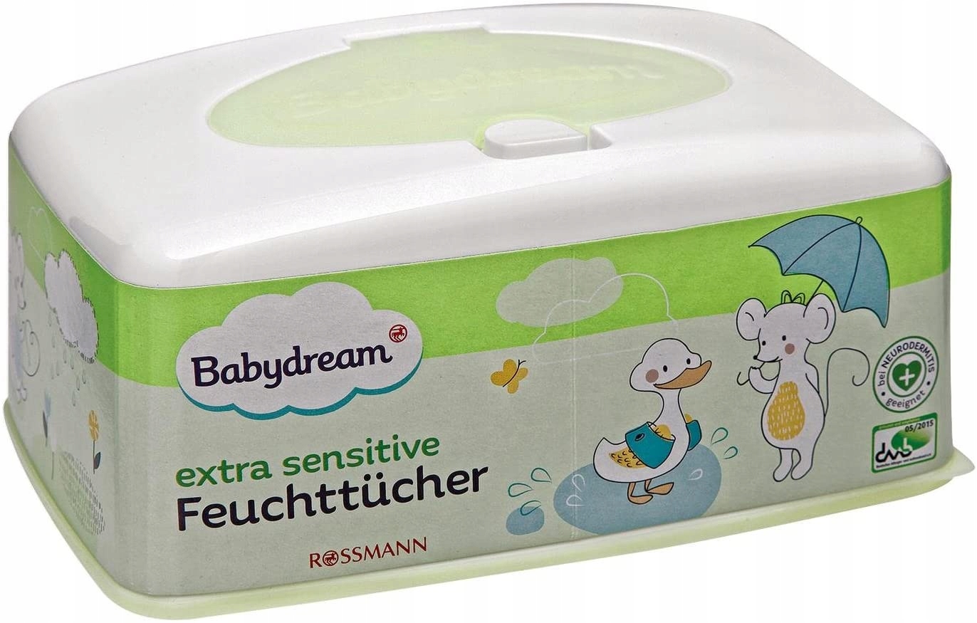 chusteczki nawilżane rossmann babydream extrasensitive