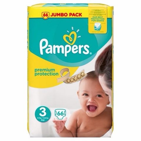pampers premium protection size 3 jumbo pack