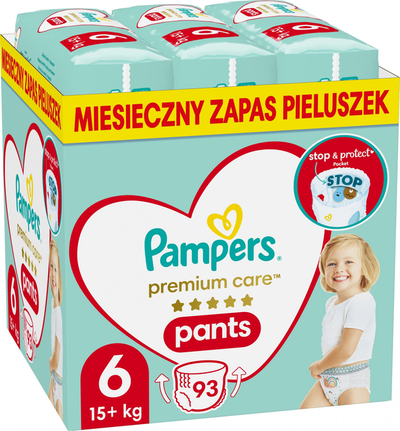 pieluchomajtki pampers premium