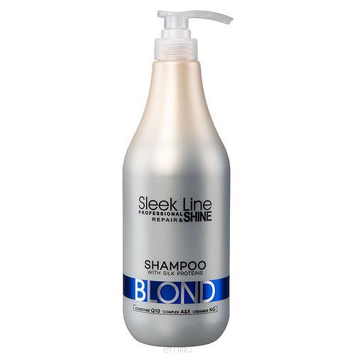 szampon niebieski do włosów blond