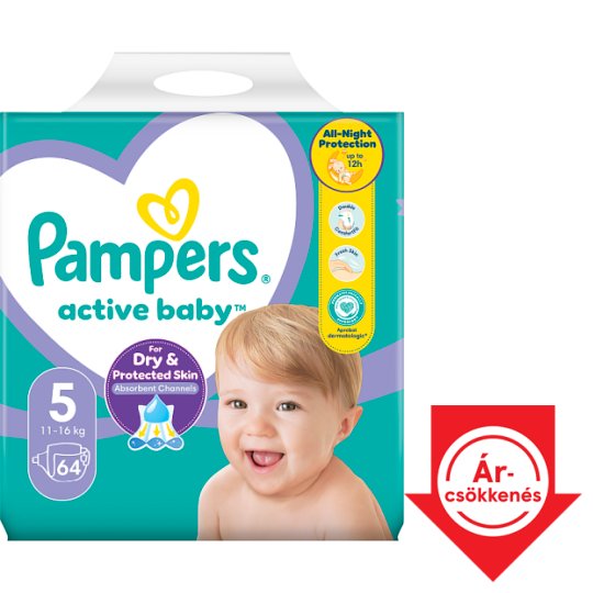 tesco online pampers active baby dry