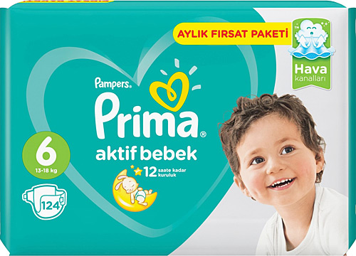 pampers 6 124