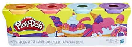 PlayDoh B5517 Zestaw plasteliny 4 szt.