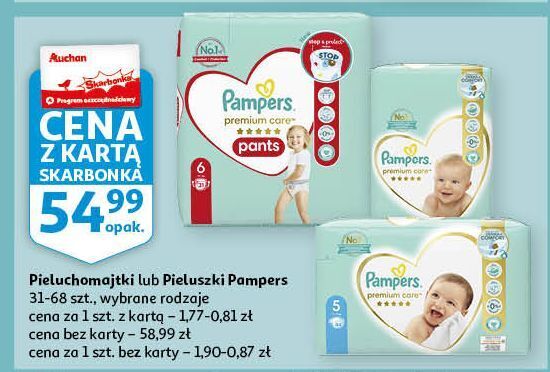 auschan pampers 3 cena