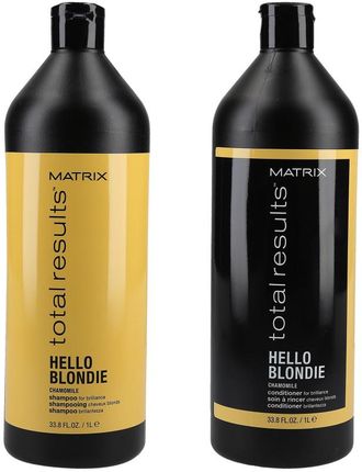 matrix hello blondie szampon do włosów blond opinie