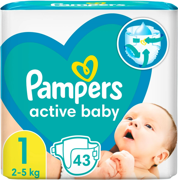 pampers active baby 1 opinie