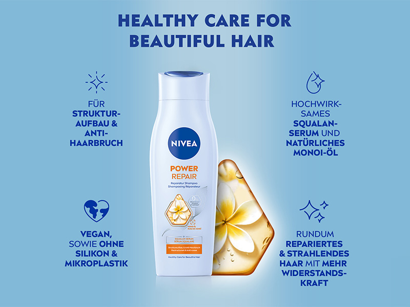 nivea szampon target care