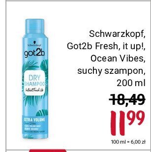 rossmann suchy szampon promocje