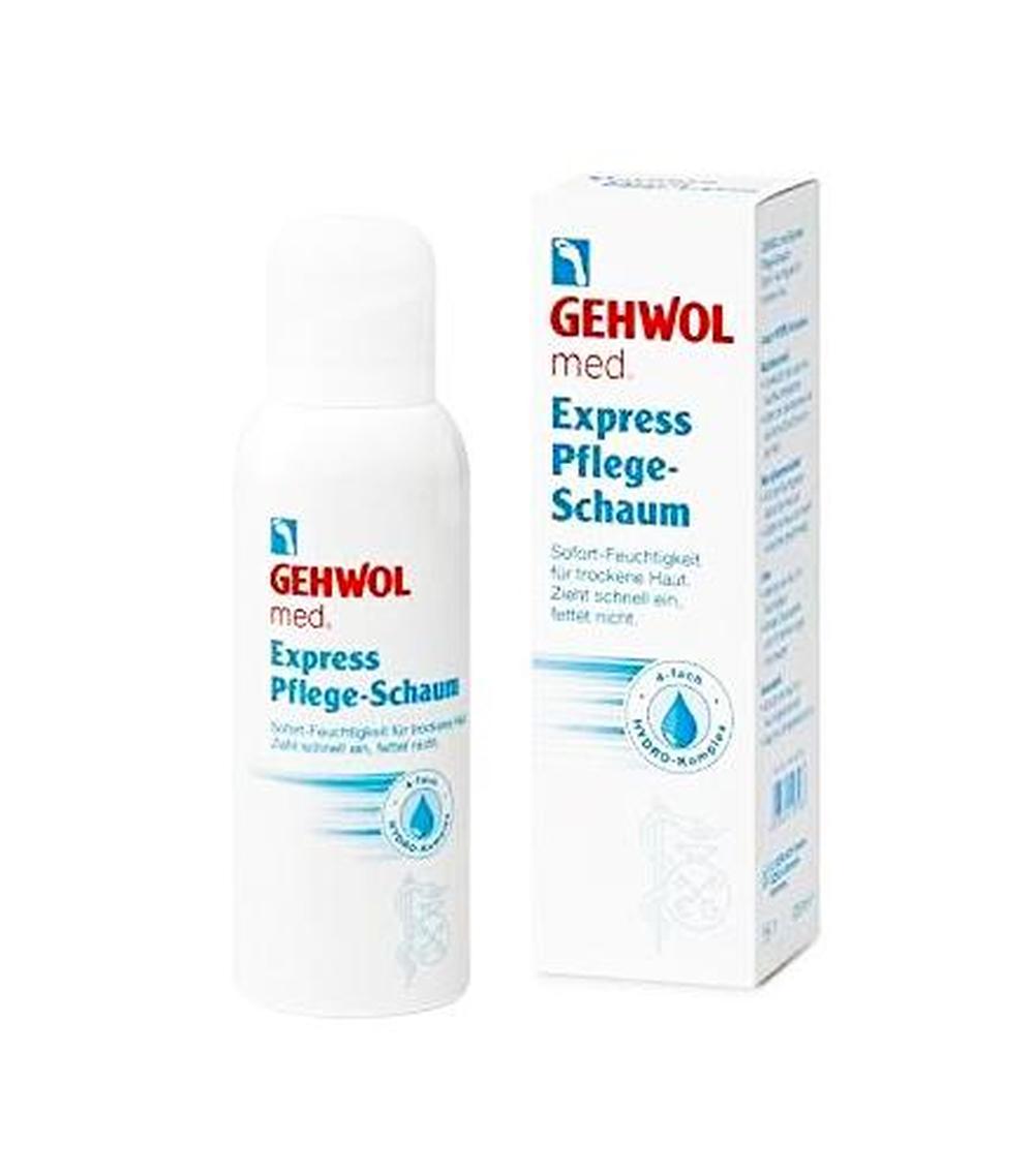 gehwol med express pflege-schaum pianka nawilżająca do skóry 125ml