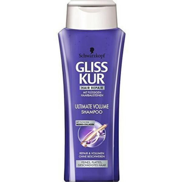 gliss kur ultimate volume szampon do włosów dodający objętości