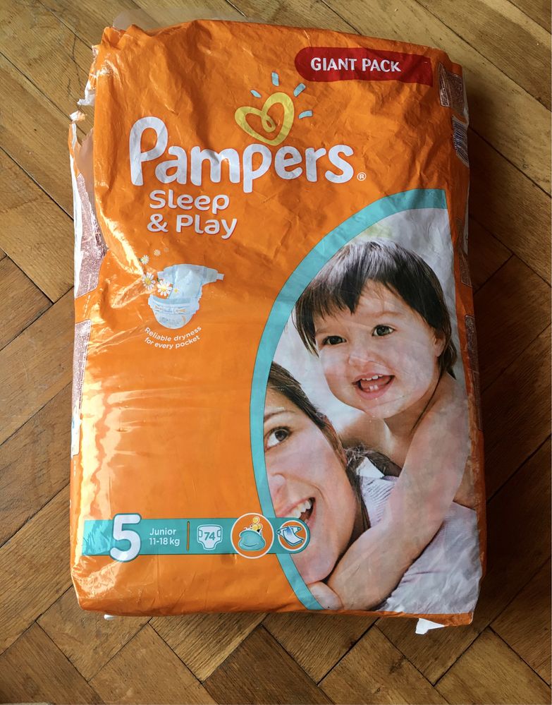 pampers pieluchy sleep&play