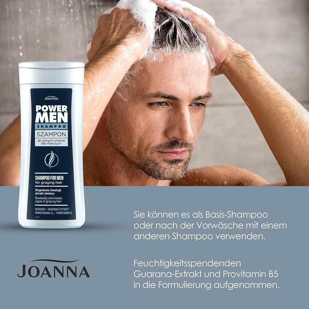joanna szampon na siwe włosy dla mę