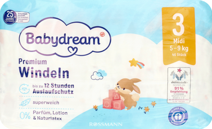 babydream pieluchy