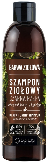 barwa szampon do włosów z czarną rzepą 250ml skład