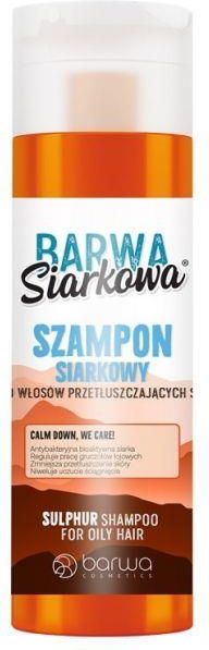 barwa siarkowa szampon siarkowy antybakteryjny