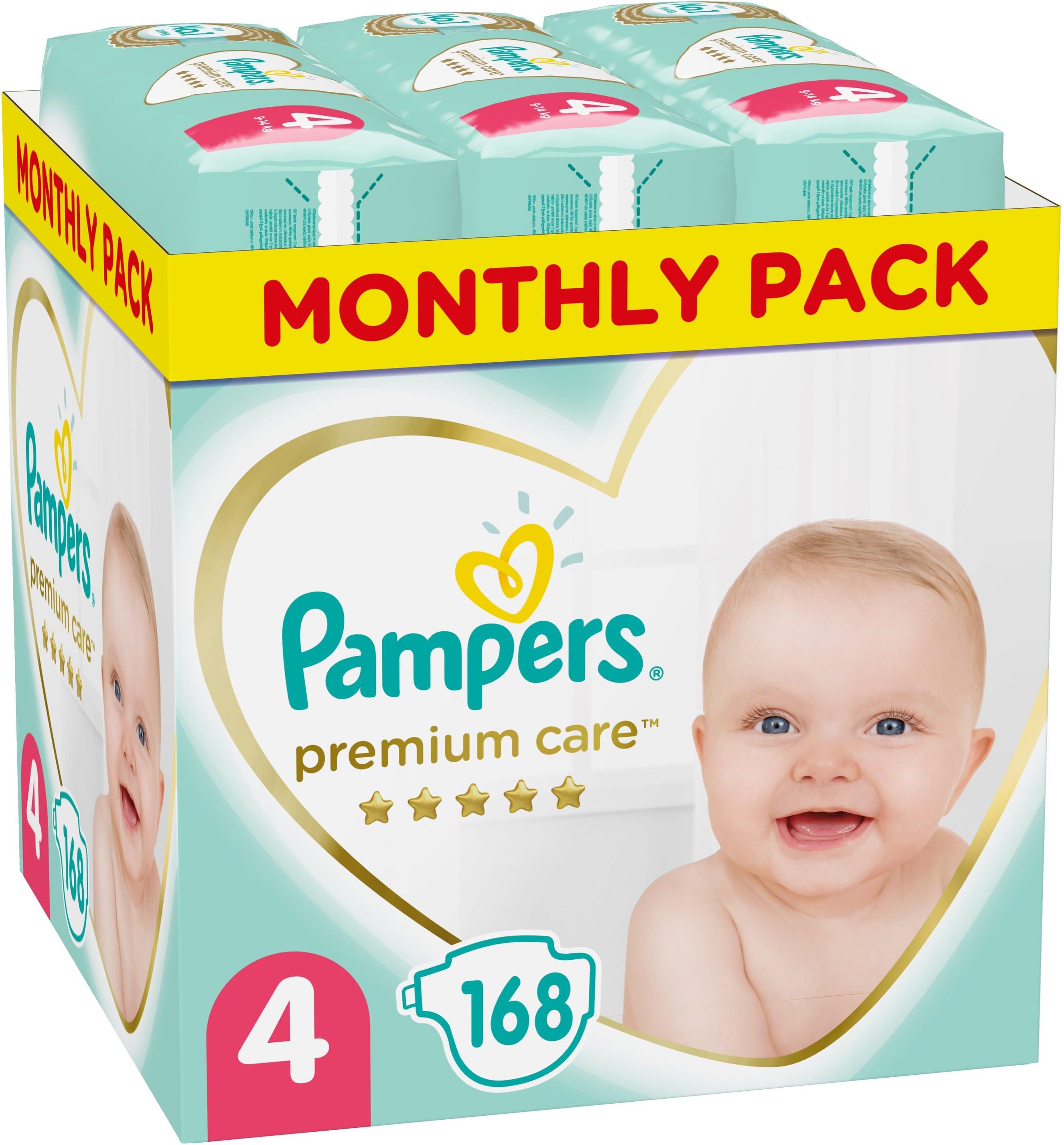 pampers 4 rodzaje