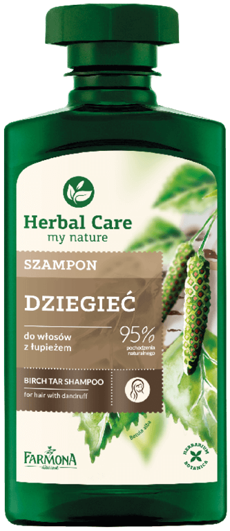 farmona herbal care szampon do włosów z łupieżem dziegieć skład