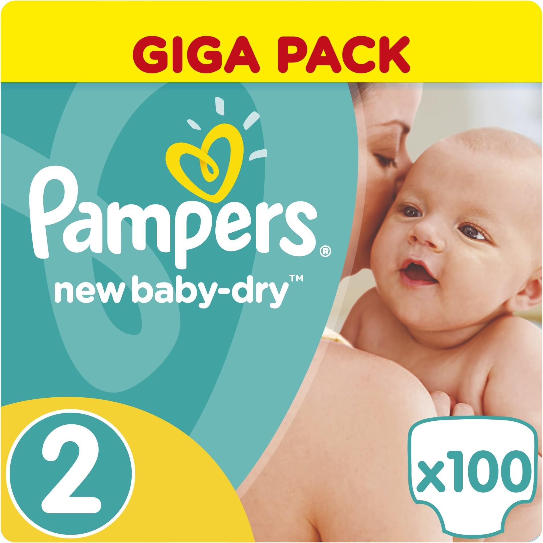 pampers new baby-dry pieluchy 2 mini