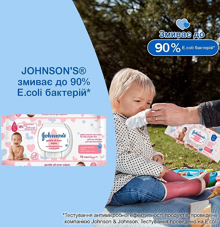 johnsons baby diapering nawilżane chusteczki