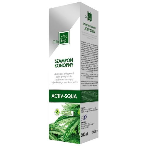 cutishelp activ squa szampon konopny 200 ml