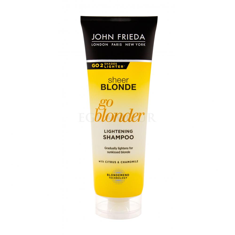 john frieda sheer blonde szampon do włosów go blonder sklad