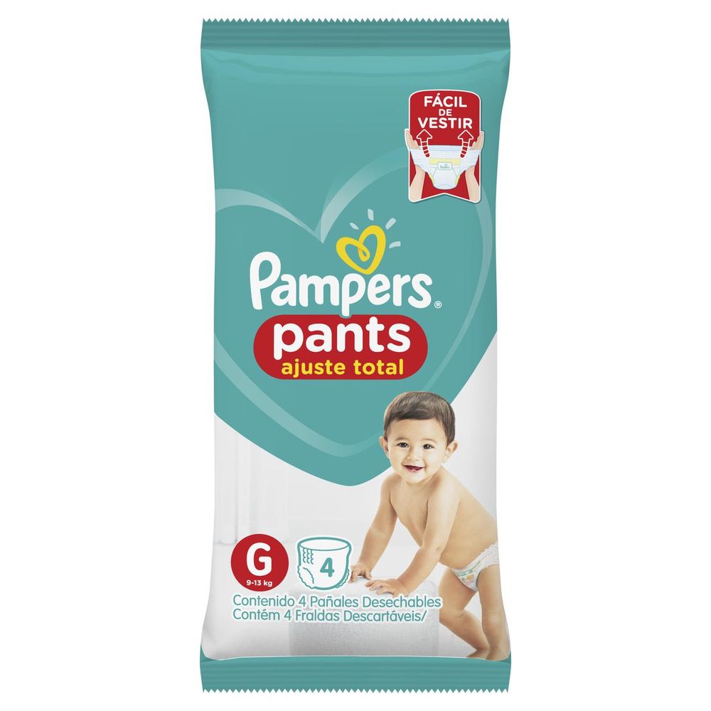 pampers pants 4 od ilu kg