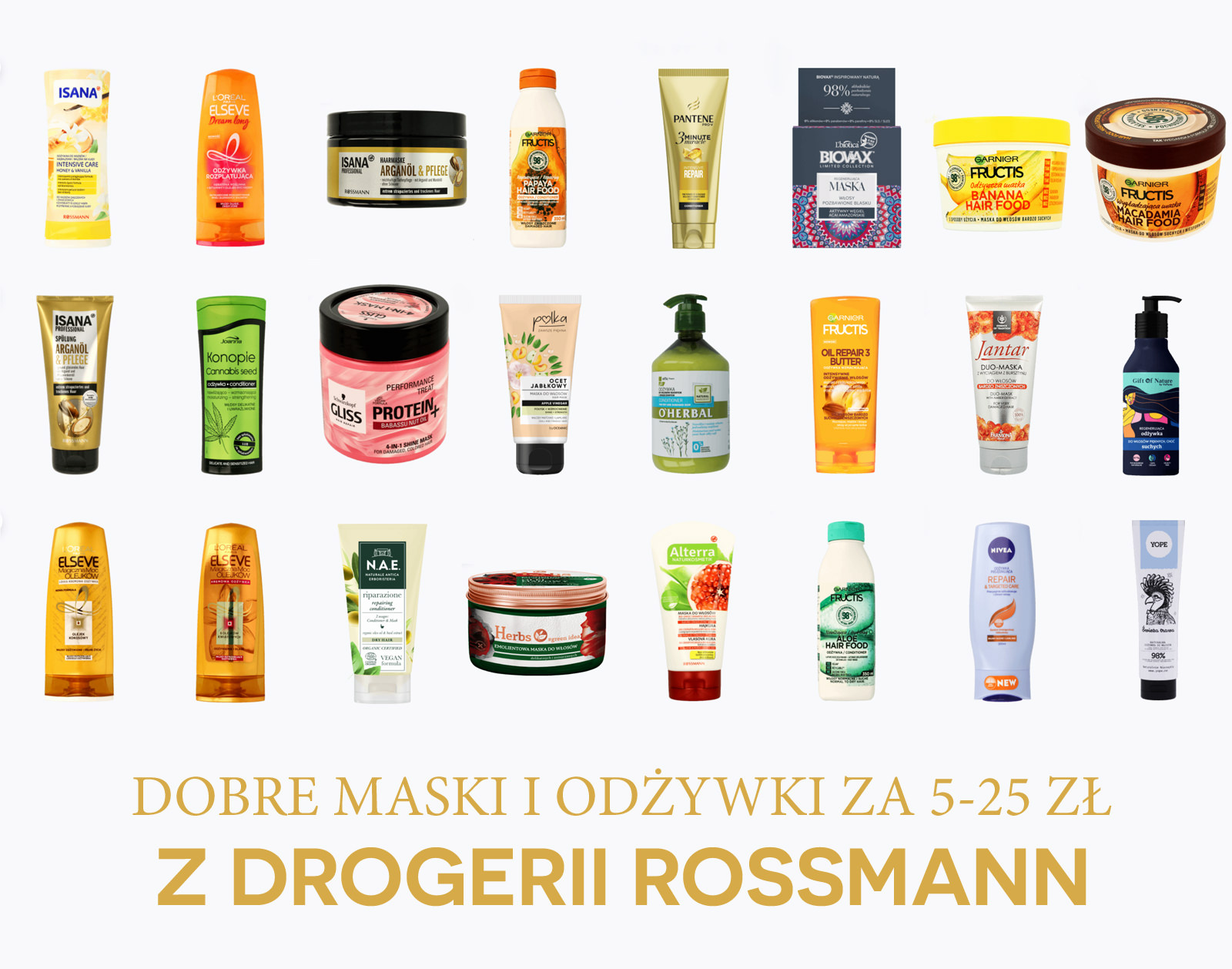 odżywka do włosów rossmann