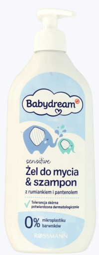 babydream med żel i szampon 2 w 1