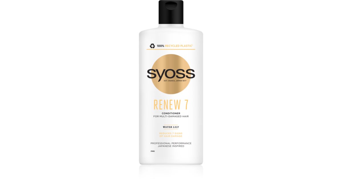 schwarzkopf syoss renew 7 odżywka do włosów zniszczonych