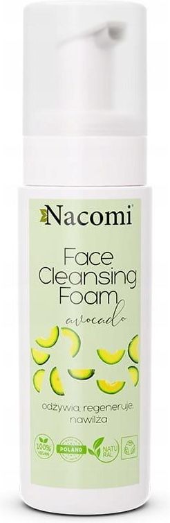 nacomi face care botaniczna pianka myjąca do twarzy