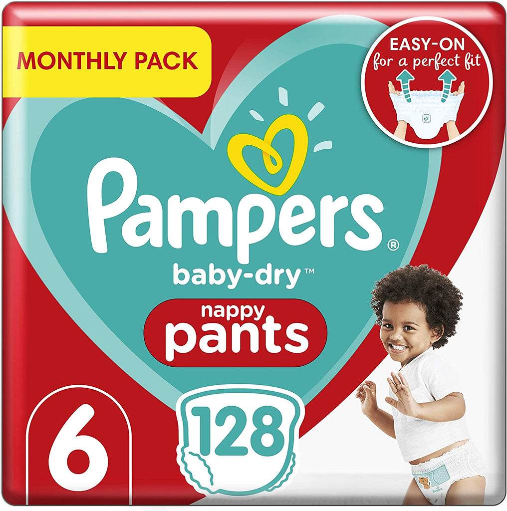 pampers active baby dry 6monthly pack