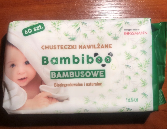 chusteczki nawilżane bambiboo